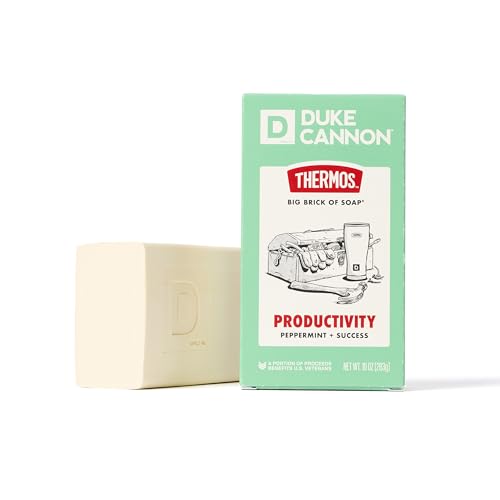 Image of Duke Cannon x THERMOS Big Ass Brick of Soap for Men, Productivity, 10 oz