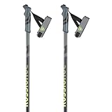 Rossignol – Bastones de esquí tácticos – Black Lime – Hombre – Talla 125 – Negro