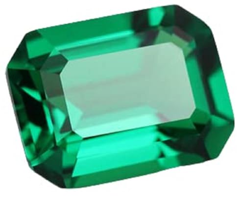 Émeraude de Zambie AAA++ 3 carats, pierre précieuse naturelle verte certifiée pour bague de luxe