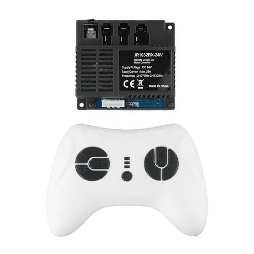 JR1932RX-24V Module récepteur de véhicule électrique 2,4 G Système de télécommande compatible avec voiture électrique pour enfants 7 broches Pièce de rechange (ensemble complet)