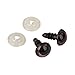 Produktbild Rayher Kunststoff Sicherheitsaugen, 8mm ø, dunkelbraun, mit Unterlegscheiben, SB-Btl. 10Stück, 69256552