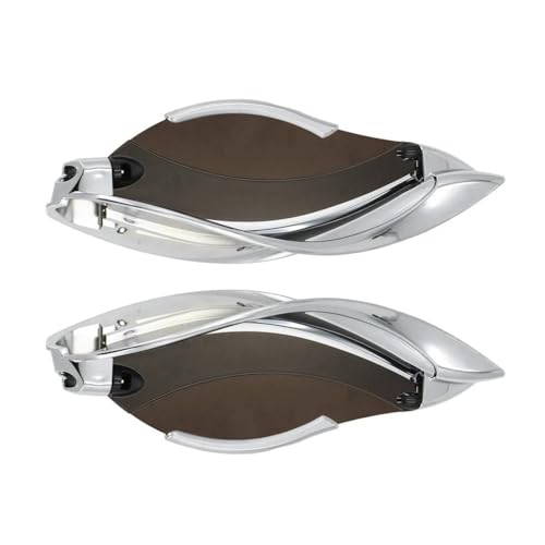 Déflecteurs d'air latéraux de moto fumés pour carénage Touring FLHX Tri Glide 2014-2019