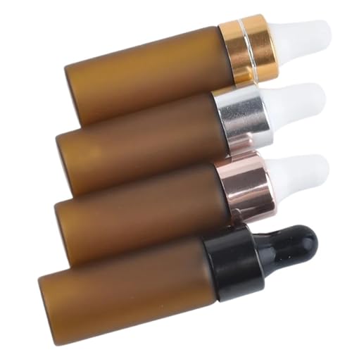 Flacon compte gouttes ambré anti-UV 5ml pour protéger et conserver vos sérums