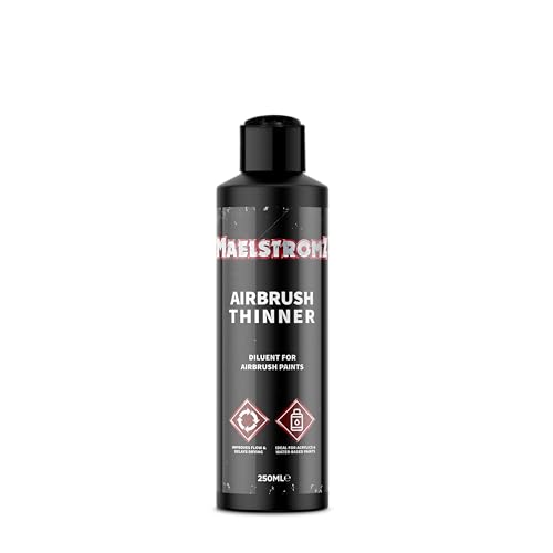 Maelstromz - Airbrush Thinner | Acrylic Paint Solution Flow Improver for Airbrushing and Painting Model Building - 250ml