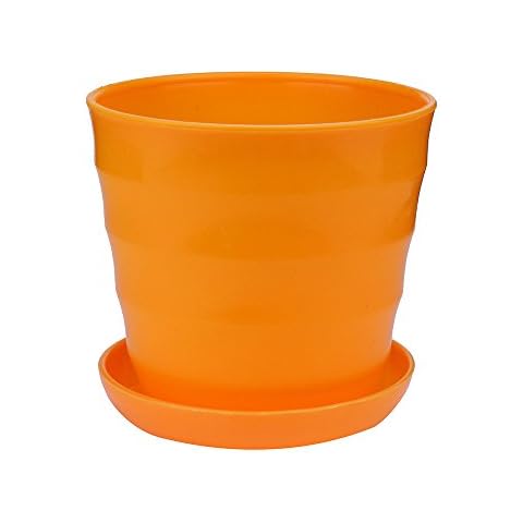 Linkay Colourful Mini Plastic Flower Pot Succulent Plant Flowerpot Home Office Decor Cover