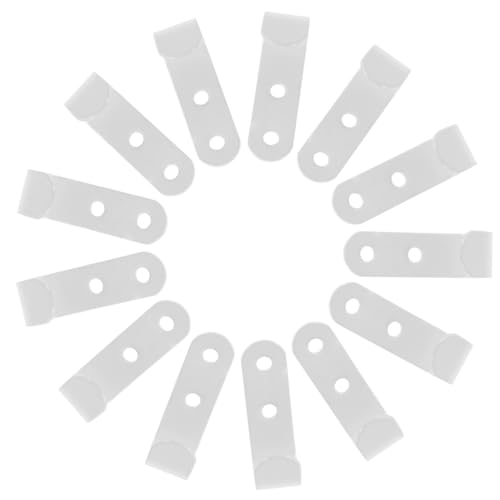 SAFIGLE Heavy Duty Trailer Tarp Hooks Set with Screws Vibration Resistant Canopy Fasteners for Rv Outdoor Hanging and Tow Tarpaulin Clips for Secure Cargo Protection and Easy Installation