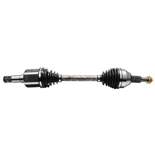 Image of Detroit Axle - Pair Front CV Axle Shafts for Volkswagen Routan Dodge Grand Caravan Chrysler Town & Country Ram C /V, 2 CV Axle Shafts Assembly Replacement