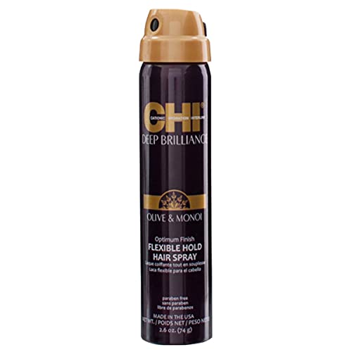 CHI Deep Brilliance Optimum Finish Flexible Hold Spray, 2.6 oz