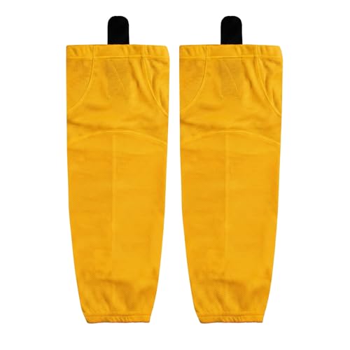 Image of Solid Colors High-Density Mesh Ice Hockey Socks, Breathable Heavy-Duty Practice Essentials for Youth Junior Adult