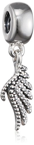 Preisvergleich Produktbild Pandora Damen-Bead Schimmernde Phoenixfeder 925 Silber Zirkonia transparent - 791750CZ