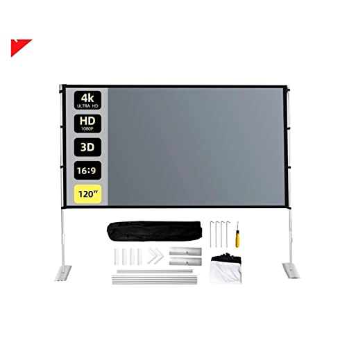 Pantalla plegable para proyector 16:9 60 a 120 pulgadas