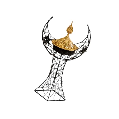 Eid Ramadans Metal Moon Tower Handheld Encise Burners With Lid For Muslims Festivals Aromatherapies Stove Censer