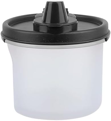 Leak Proof Plastic Oil Pourer - for Vinegar, Sauces, Olive & Refined Oils, Easy Flow, BPA Free, Refrigerator Safe (Black) (2, 250ML)