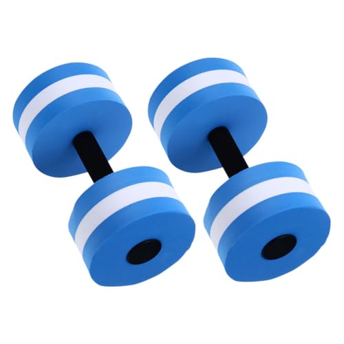GAROZATION 2 Piezas mancuernas flotantes fitness con mancuernas acuáticas mancuernas para kits de aire Ejercicios acuáticos con mancuernas pesos de agua mancuerna de agua Espuma