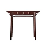 EDWAL Meditation Table Guan Gong Offering Table, Buddhist Niche Table, Household Chinese-Style Table, Flat-Headed Case, Entrance Hall Table, Buddhist Table Altar Table