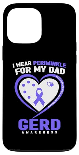 GERD Awareness �V���c - I Wear periwinkle for My Dad �X�}�z�P�[�X iPhone 13 Pro Max �p