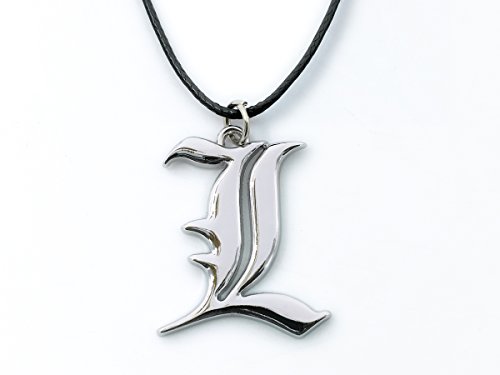 collana Death Note con ciondolo a forma di L