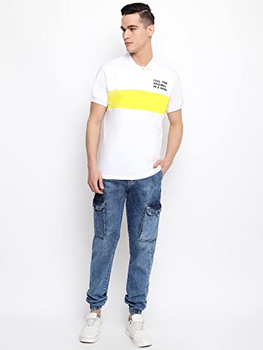Image of Half Sleeve Polo Neck Cotton Tshirt for Mens-BMP