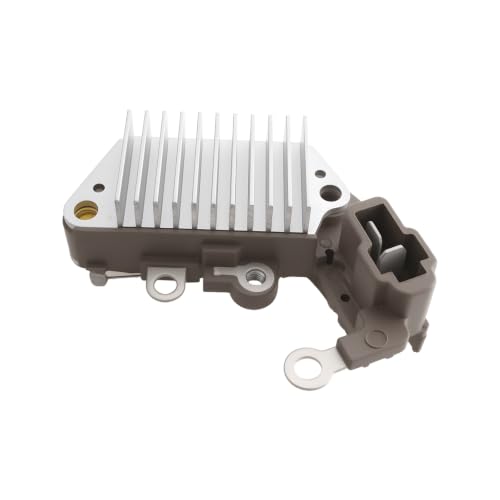 Image of VGOL 1x 12V Alternator Voltage Regulator MD604751 IN255 Compatible with Toyota Compatible with Kubota Compatible with Daihatsu for 12V Charging Systems