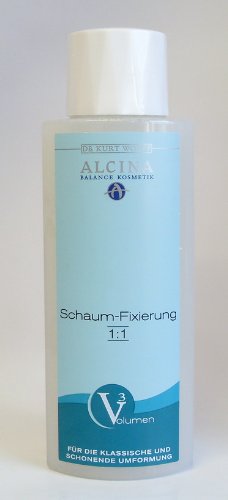 Mousse de fixation Alcina 1:1 anti-frisottis pour cheveux 500 ml