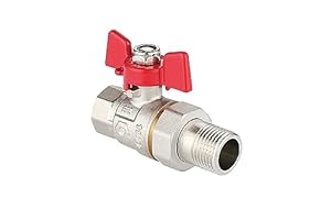 ZencQ Kugelhahn mit Verschraubung 1' Hebelgriff