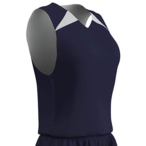 Maillot de basket réversible Champro pour évacuer la transpiration femme
