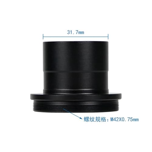 Anillo adaptador para telescopio astronómico de 1,25" a M42 2