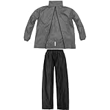 [弘進ゴム] レインスーツ B-1200 リュック対応 レインスーツ ストームバスター LL グレー H1200BB