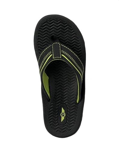 Image of REDVOLUTION New Boys' Beach Sandal TRIBAL Tattoo | Geometric Bali Flip-Flop Sandals