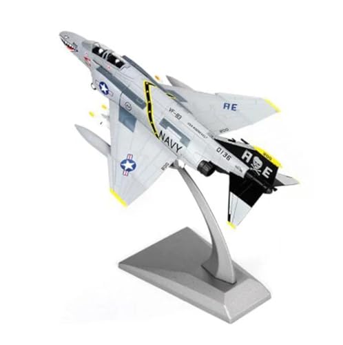 Modelo F-4C avión militar escala 1/100 para exhibición de coleccionistas 6