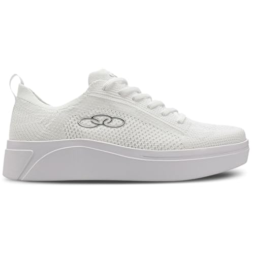 Tênis Casual Feminino Plato Branco Olympikus