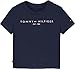 Tommy Hilfiger Baby - Jungen Baby Essential Tee S/S Hemd, Twilight Navy, 0 Monate EU