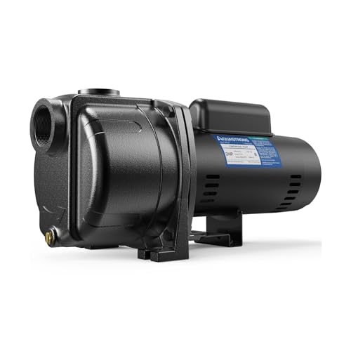 #US 2Centrifugal/Jet Pump, 5200 GPH, 230V, Cast Iron Pump ...