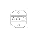 Platinum Tools 17057C Commercial Insulated Terminals, 22-10 AWG Solid or Stranded Die for 17000 10"