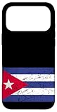 Hülle für iPhone 17 Pro Max Kuba-Flagge im Vintage-Stil