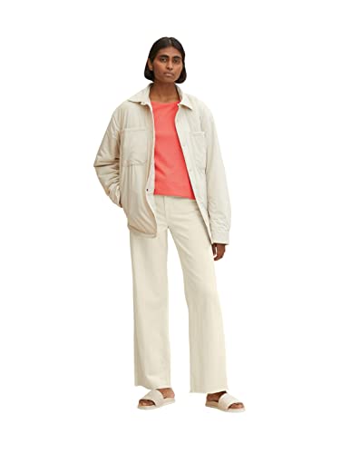 TOM TAILOR Damen Longsleeve mit Schleifen-Detail am Saum – Ansicht 6