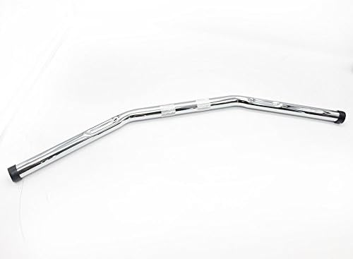 GLAD CRE8 Chrome 1" Diameter Dimpled and Diamond Knurled Drag Bar Handle Bar For Harley 1982-2014 XL Sportster 883 & 1200