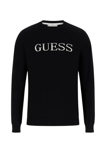 GUESS Herren-Trikot Modell M6RR19Z4451, Schwarz , Medium