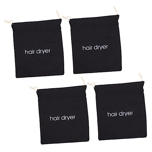 VINTORKY 4 piezas Bolsas de con Cordón para Secador de Pelo de Bolsas Prácticas para Viaje y Almacenamiento Resistentes y Ligeras para Organizar Accesorios de
