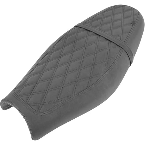 Selle moto Street Twin biplace avec coussin complet conducteur et passager arrière