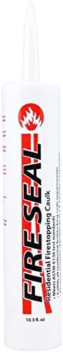 FS136 Fire Seal 136 Single-Family Residential Non-Combustible Fireblocking Sealant - 10.1 oz Tube, 6 pack