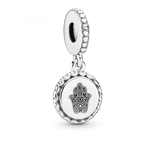 Abalorio PANDORA Mano de Hamsa de plata para mujer un símbolo de protección diaria
