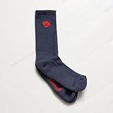 Fjällräven Calcetines de lana unisex, azul marino, S