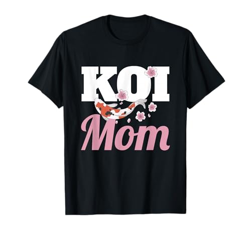 Carpa Koi japonesa Nishikigoi madre peces asiáticos mujeres Koi Mom Camiseta