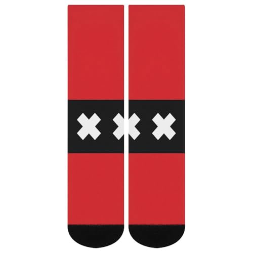 Calculay Gay Pride Rainbow Flag Unisex Knee Socks, Mid-calf Socks, Sports Socks3