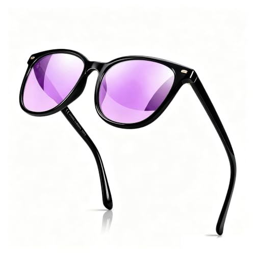 Image of Myiaur Polarized Sunglasses for Women with UV400 Protection Mirrored Lens