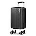 LUGG 40cm Vacay Suitcase ABS Luggage with TSA Indent Lock, Aluminium Trolley Handle, 360° Spinner Wheels, Water-Resistant & Durable Material - Ryanair Underseat Compatible (40 x 20 x 25cm)