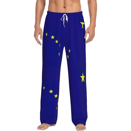 Pantalon pyjama flanelle Alaska homme parfait pour cocooning salon