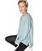 Sweaty Betty After Class Longline Crewneck with Side Slit Sweatshirt