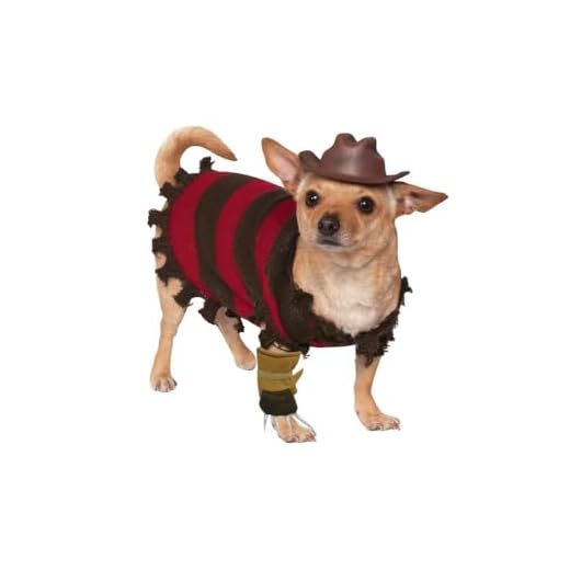 Freddy Krueger Pet Costume for Halloween